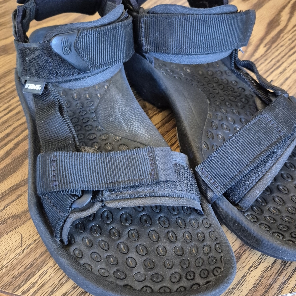 Teva Black Adventure Sandals